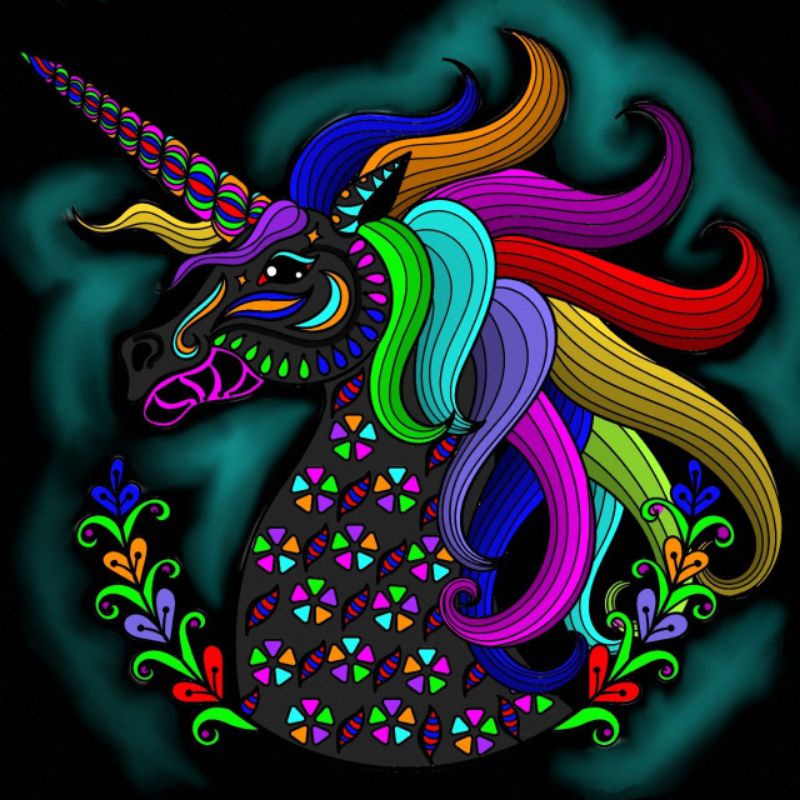 

Unicorn gitar dan macan