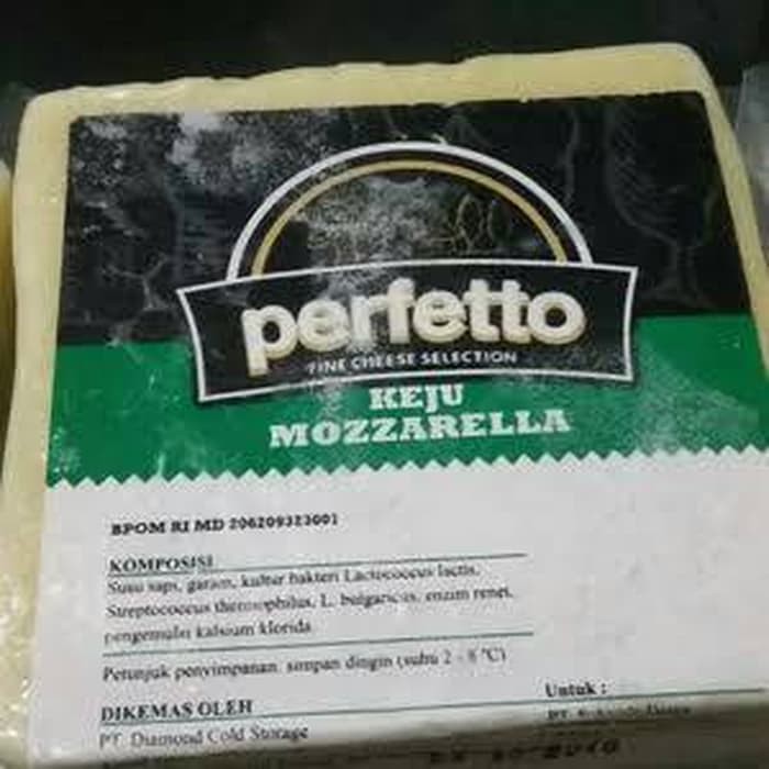 

HOT SALE KEJU MOZZARELLA PERFETTO 1000G/1KG !!!