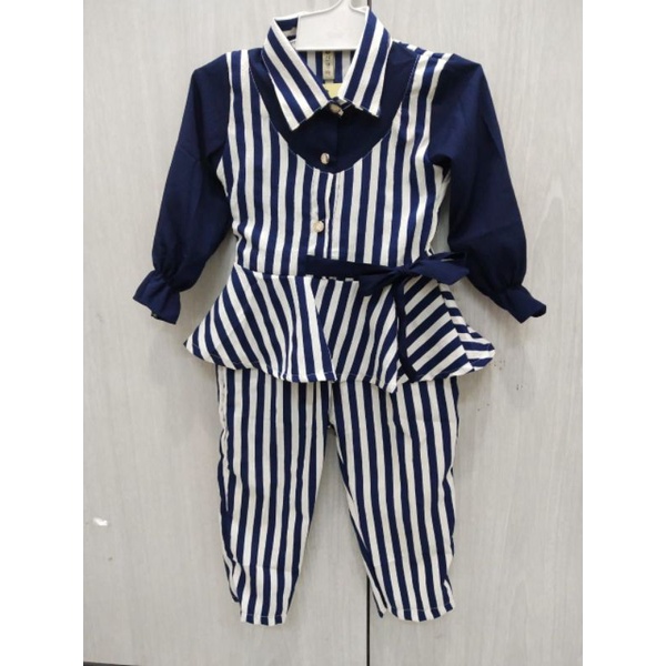 One set Crinkle | One set Anak 3 - 6 tahun | Set anak Import