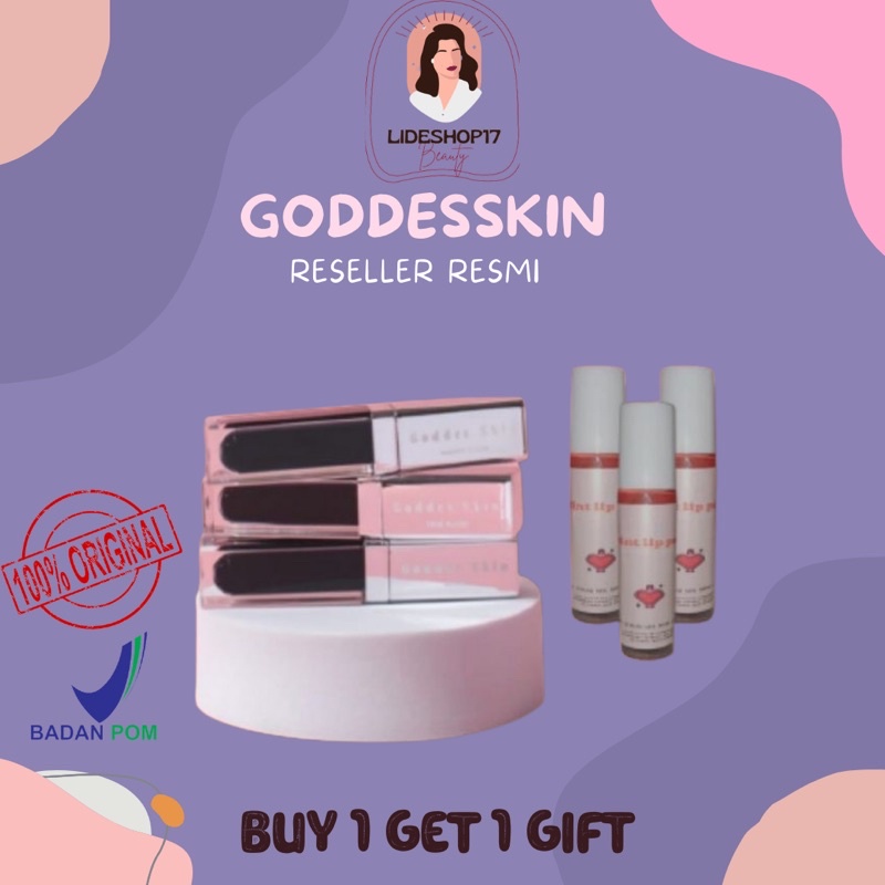 [READY] LIP STAIN BY GODDES SKIN LIPTINT LIP TINT LIPSTAIN BY GODDESKIN GODES SKIN VAMPIRE BLOOD TRUE BLOOD BRICK LIP POTION GODDESSKIN