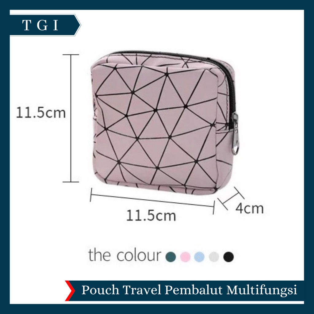 TGI - DOMPET KECIL PEMBALUT | POUCH TRAVEL | DOMPET TEMPAT PENYIMPANAN PEMBALUT WANITA POUCH MAKEUP PREMIUM | POUCH TRAVEL SERBAGUNA | POUCH PEMBALUT | POUCH MAKEUP | POUCH SERBAGUNA | POUCH MULTIFUNGSI | ORGANIZER TRAVEL