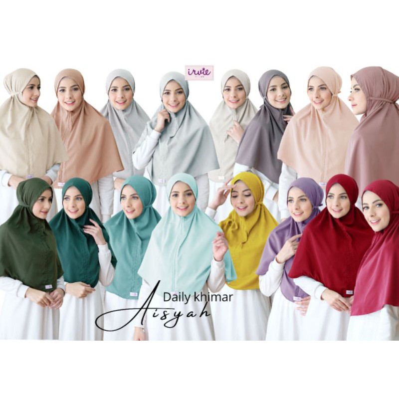 Bergo Aisyah Irvie Hijab