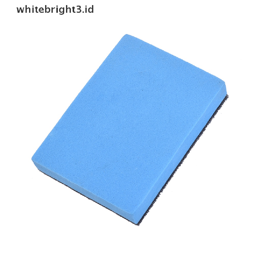 {whitebright3.id} 10 * Spons Pelapis Keramik Mobil Kaca Nano Wax Coat Aplicator Polishing Pads