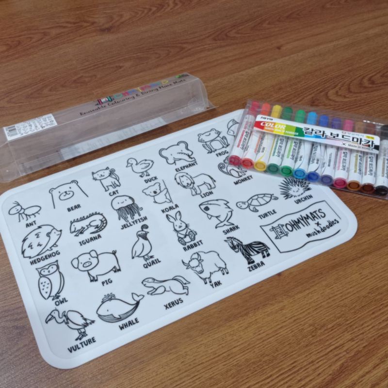 

(preloved) Ohmymats Large and Spidol