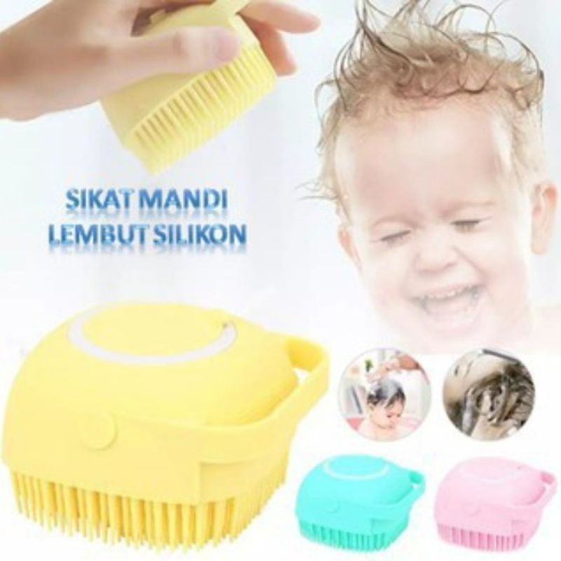 Sikat Mandi Lembut Silikon - Bath Brush