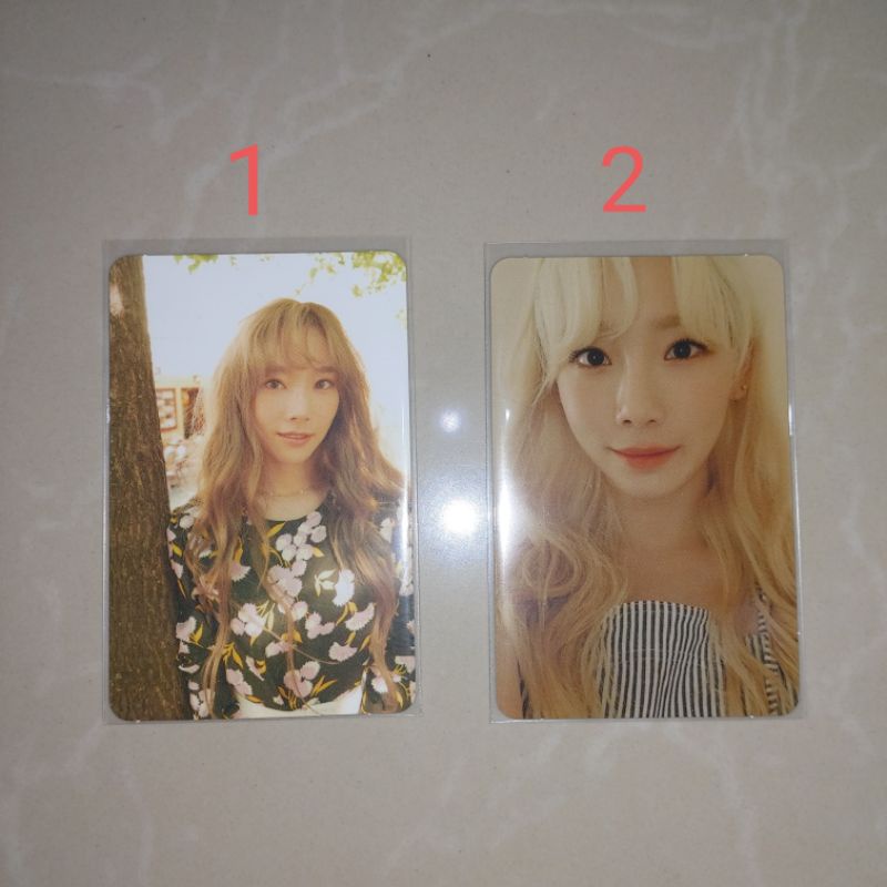 [OFFICIAL] PHOTOCARD TAEYEON PURPOSE DELUXE EDTION