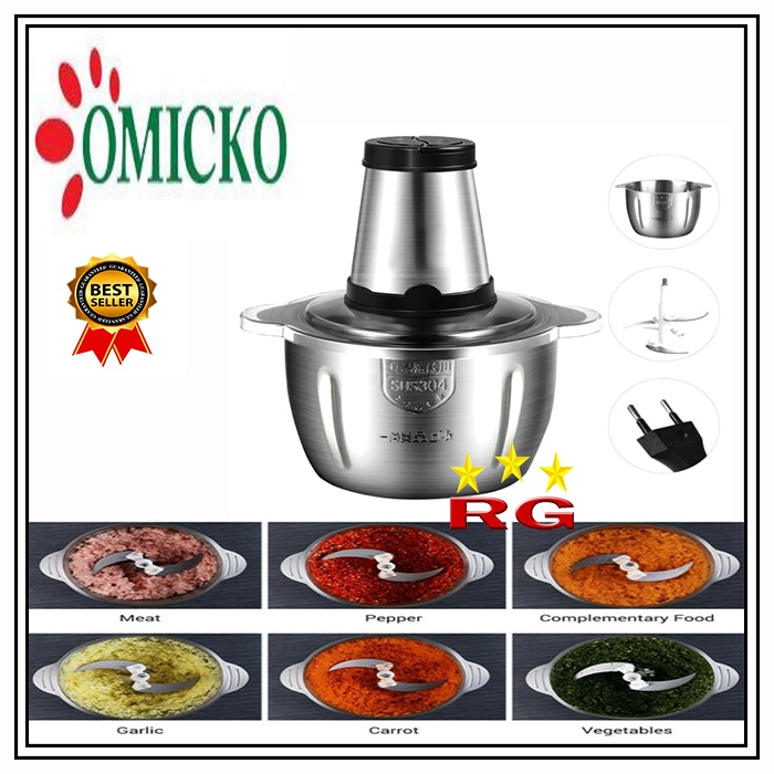 OMICKO,,  MESIN PENGGILING DAGING OTOMATIS / MEAT GRINDER OMICKO