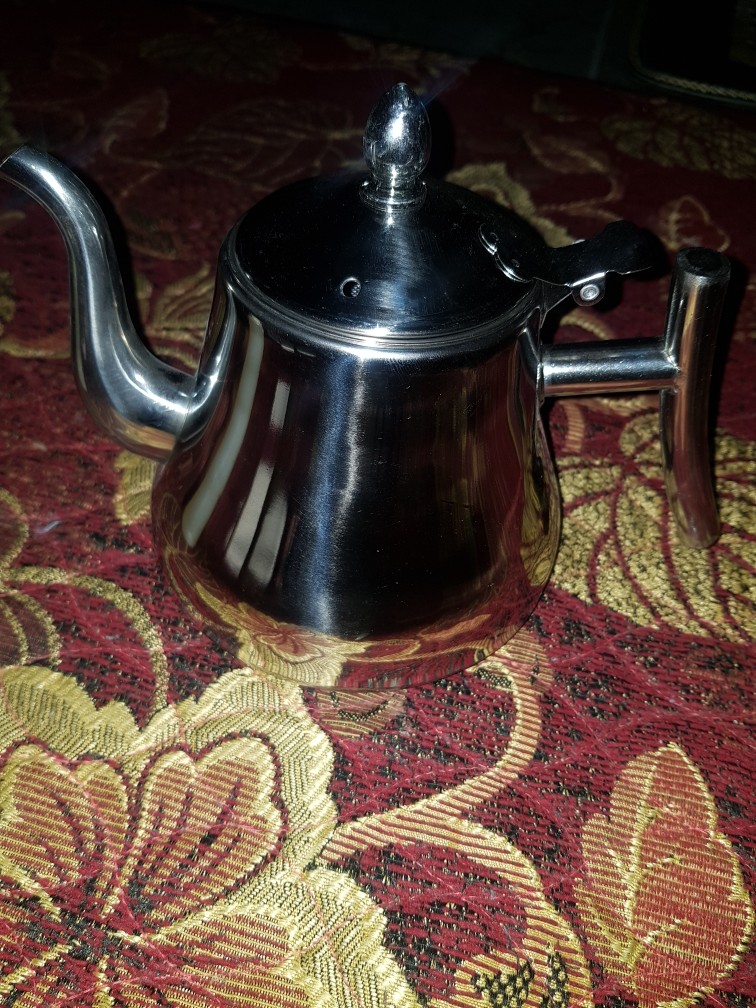 Teko Air Teh Kopi Water Kettle Teapot 1.2l With Filter Stainless Steel