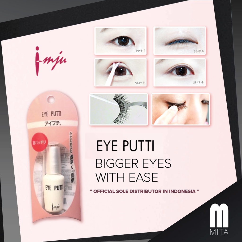 EYE PUTTI/ EYEPUTTI/ Lem Bulu Mata Eyelash Glue MADE IN JAPAN