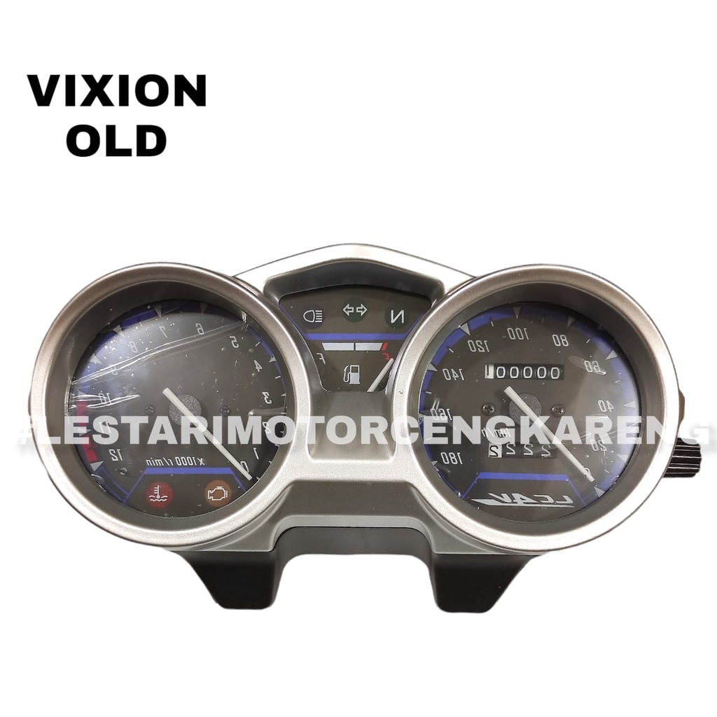 SPEEDOMETER KILOMETER SPIDOMETER SPIDO KM VIXION OLD LAMA BLACK HITAM