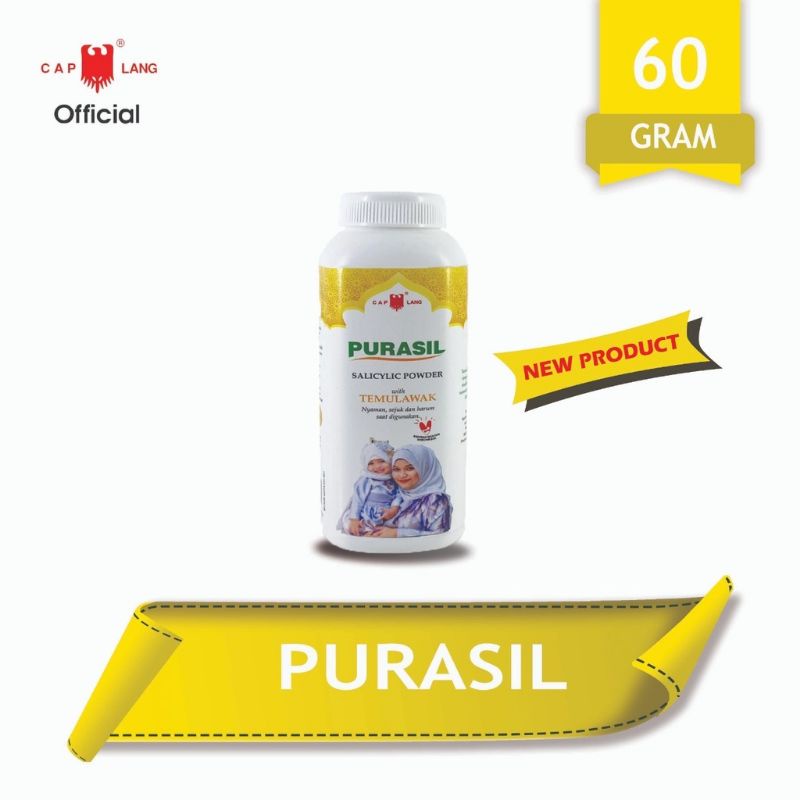 Caplang Bedak Gatal Purasil Salicylic Powder 60gr