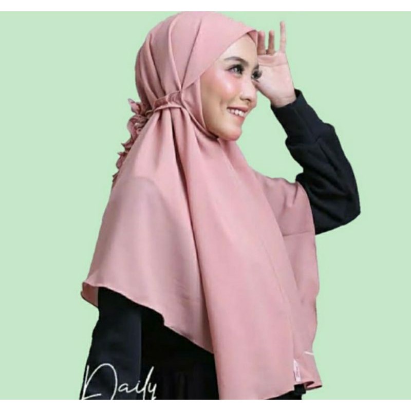 HIJAB INSTAN WANITA AULIA BERGO TALI MARYAM KRIWIL DIAMOND NON PET
