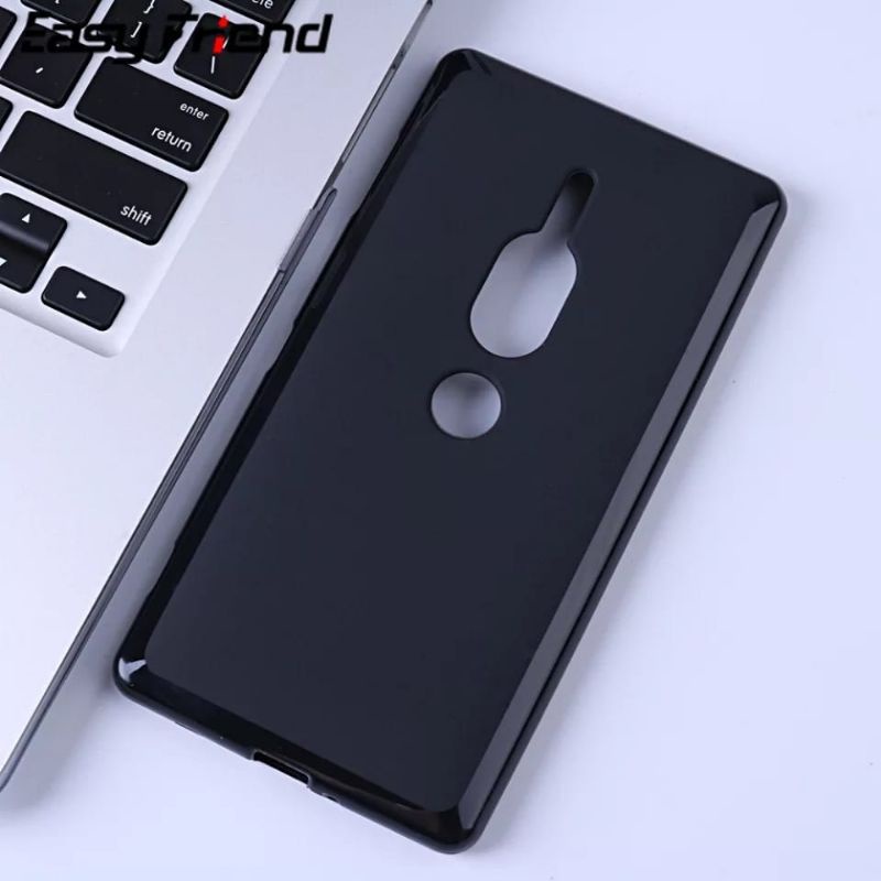 Softcase Sony Xperia XZ2 Premium Au Blackmate docomo softbank  Global