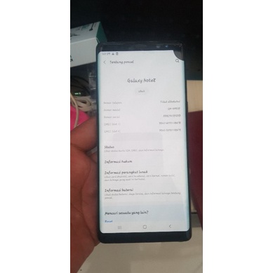 mesin samsung note 8 normal