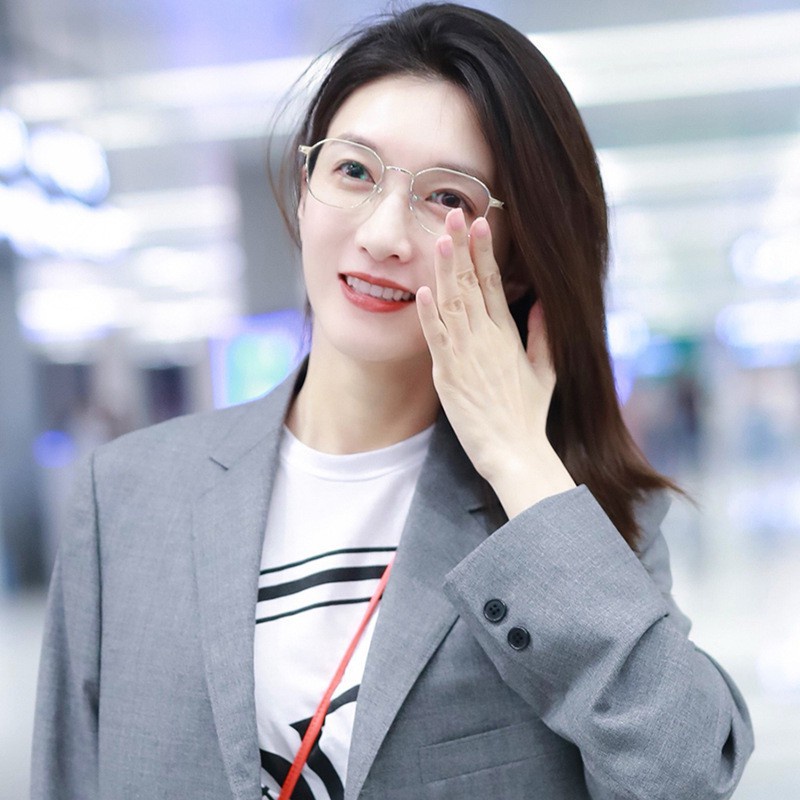 Kaca mata Wanita & Pria Antiradiasi Transparan Frame Lensa Kaca Mata Anti Radiasi Layar Komputer Laptop HP Perempuan dan Laki Laki Kacamata Pelindung Debu Cewek dan Cowok Model Baru Keren Viral Aksesoris Fashion Import Korea Banjarbaru Banjarmasin-5