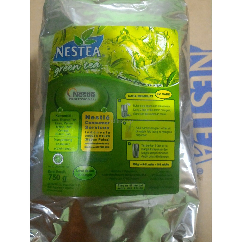 

Nestea Green Tea 750gr impor Malaysia Teh Hijau Murah