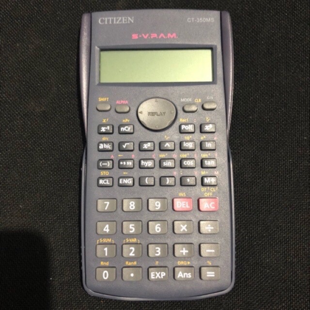 

Kalkulator Scientific Citizen CT 350 MS / CT-350MS STAT - Data Editor