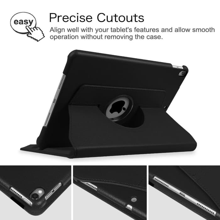 Rotary case IPad Pro 10.5 2017 autolock leathercase RotatinG IPAD PRO - Cokelat Limited