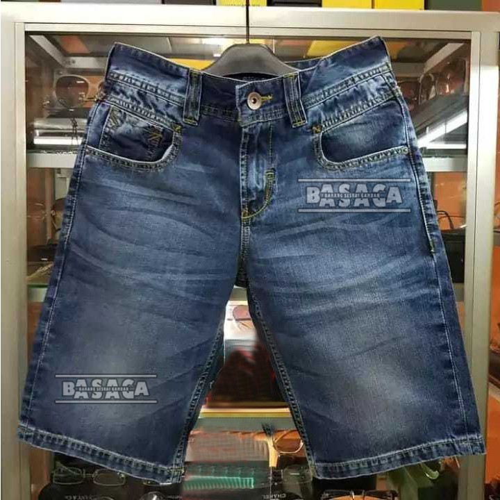 Lois Pendek Original / Celana Lois Pendek / Jeans Pendek Pria