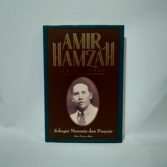 original antik Amir Hamzah 1911 - 1946 sebagai manusia dan penyair