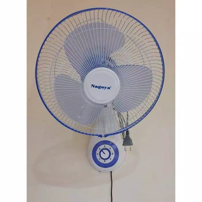 NAGOYA NG-12WF Kipas Angin Dinding Kecil 12 in / Mini Portable Wall Fan 12 in [Putih Glossy]