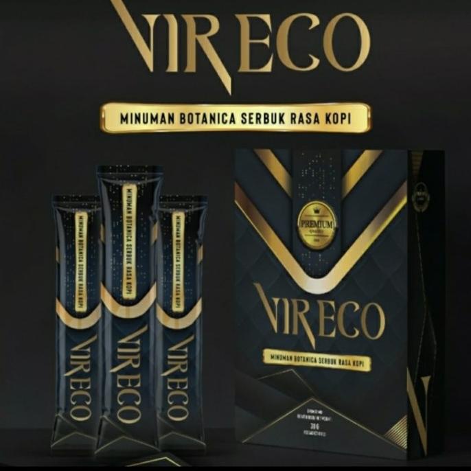 VIRECO Suplemen GINSENG MERAH, GUARANA, & VITAMIN C untuk PRIA DEWASA Lc