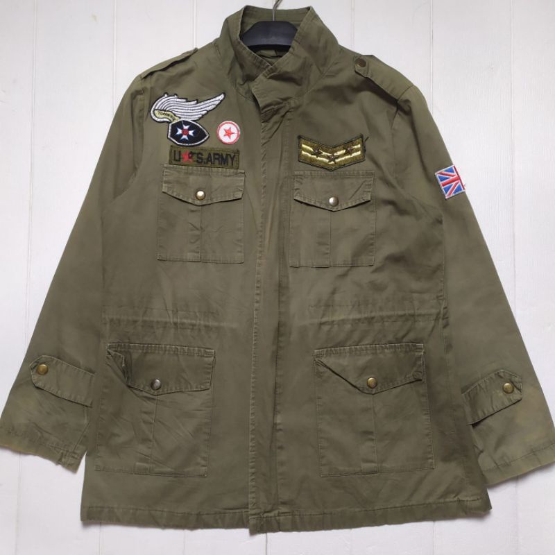 JAKET PARKA ARMY M65 US ARMY UNBRAND SIZE M