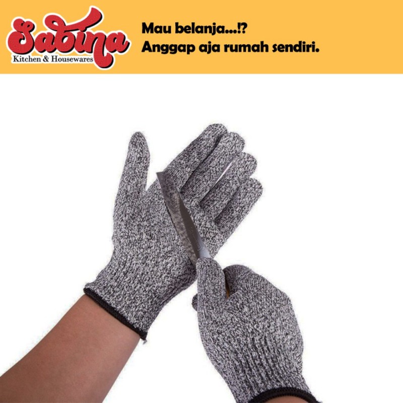 Sarung Tangan Keselamatan Tahan Goresan Pisau Resistant Gloves