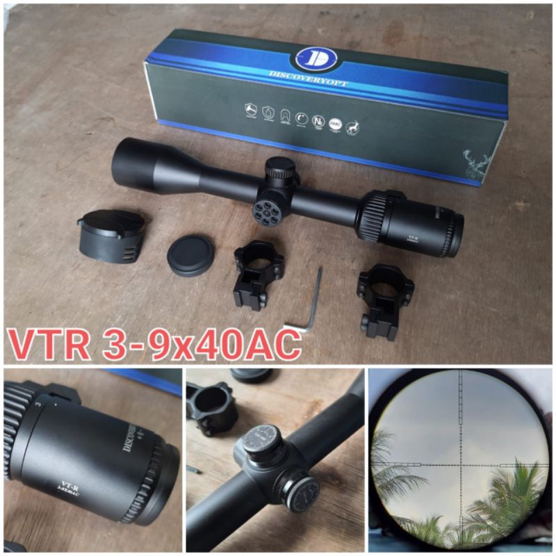 Telescope Discovery VTR 3-9x40 AC HK