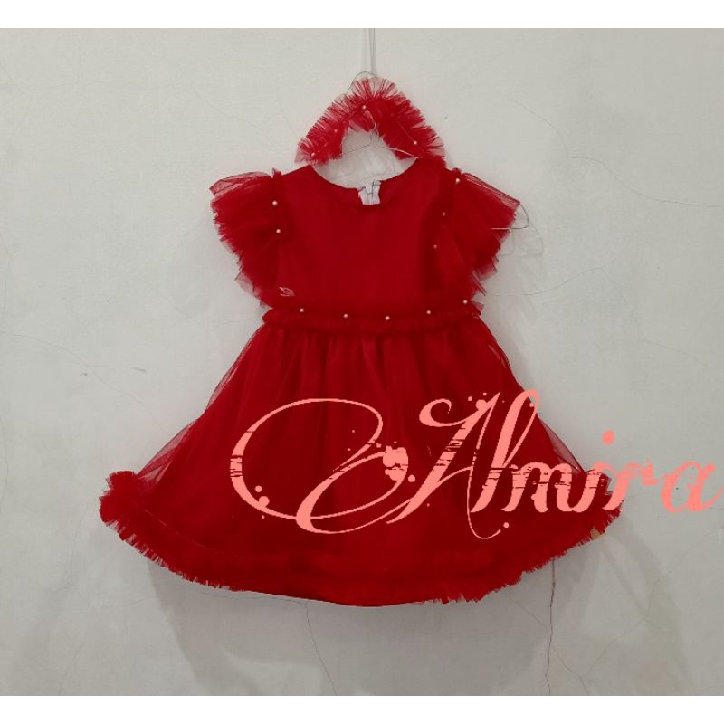 Almira gaun pesta anak / dress anak mewah