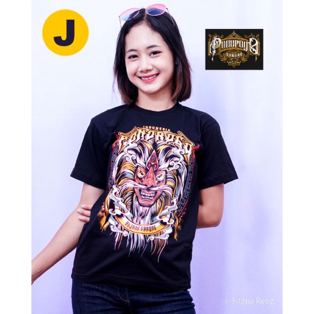 KAOS GANONGAN PONOROGO / KAOS BUJANGGANONG / KAOS PENGGANONG / KAOS REOG / KAOS BUDAYA / PONOROGO