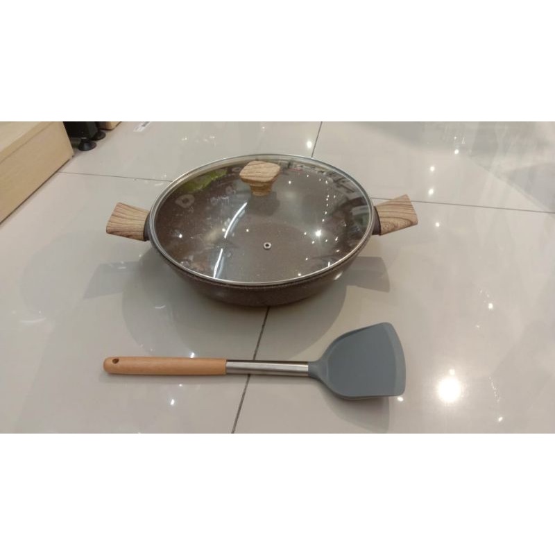 KIRA SET PENGGORENGAN + SUTIL COOKING COLOR INFORMA / WOK PAN