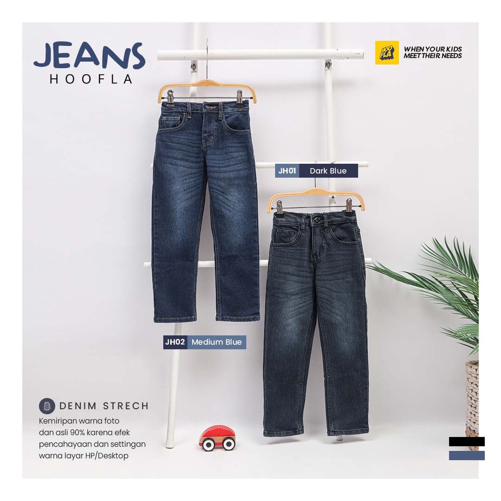 Hooflakids Celana Jeans Anak Panjang Laki Laki 5 12 Tahun