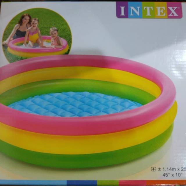 Kolam Renang Anak - Intex 114cm x 25cm