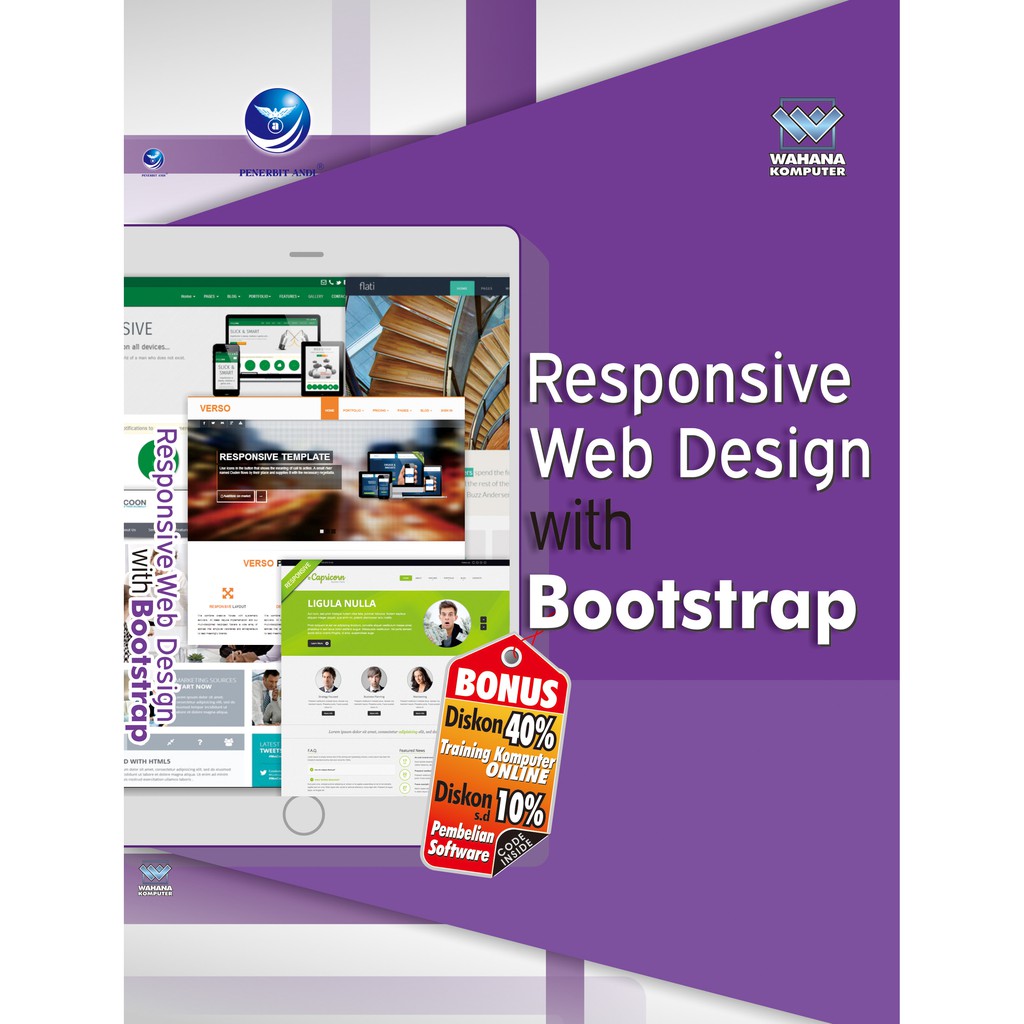 Jual Responsive Web Design With Bootstrap | Shopee Indonesia