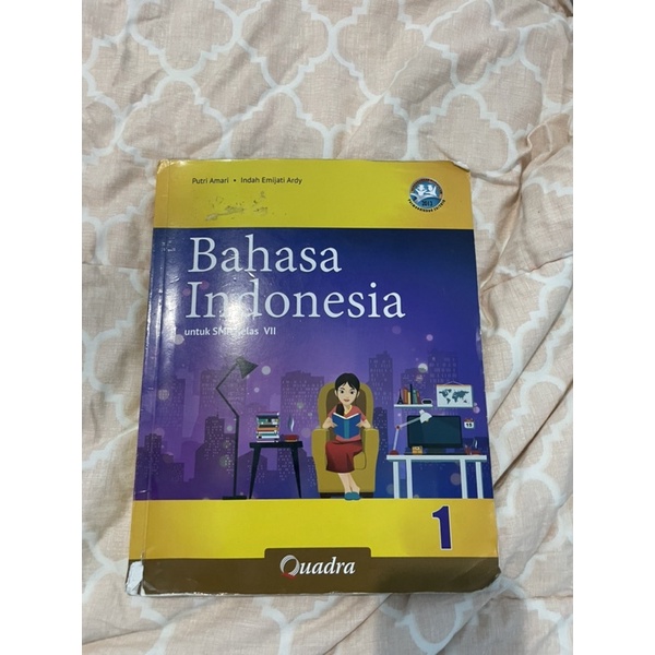 

preloved buku Bahasa Indonesia untuk SN Relas VIl Quadra kelas 7