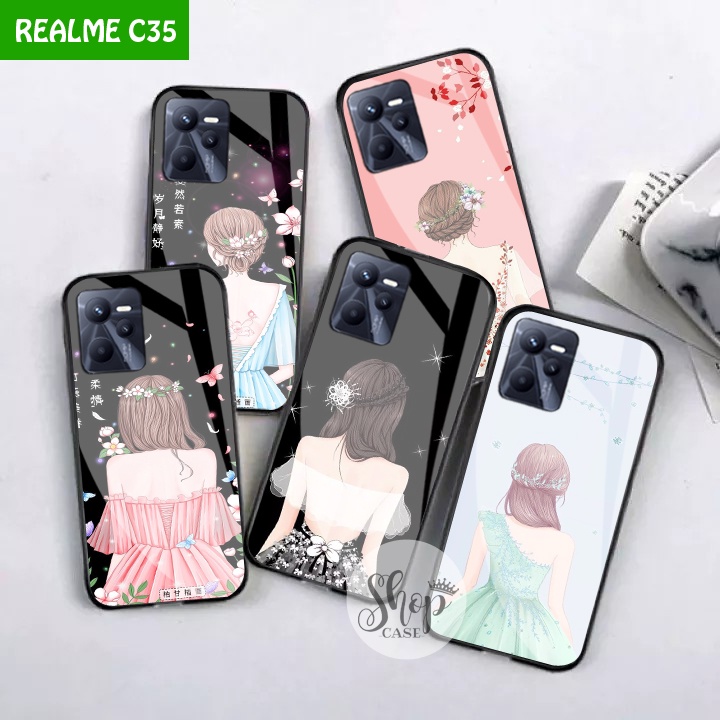 Softcase Glass Realme C35 - Case Realme C35 - case Realme C35 - kesing Realme C35 - softcase Realme 