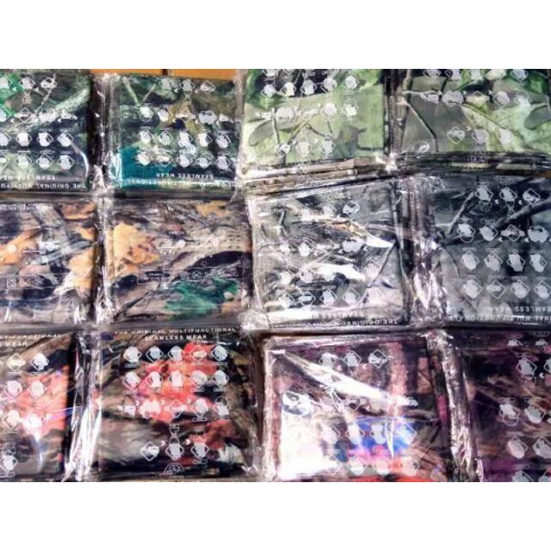 Masker Motor Baff Camoflage Multifungsi