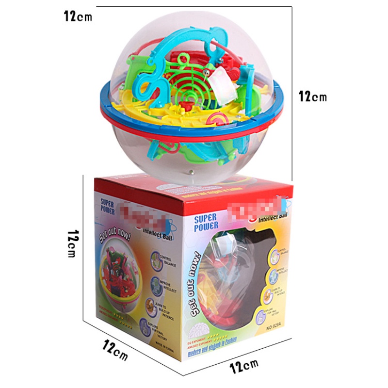 Mainan Bola Labirin 3d 100 Langkah Untuk Edukasi Anak