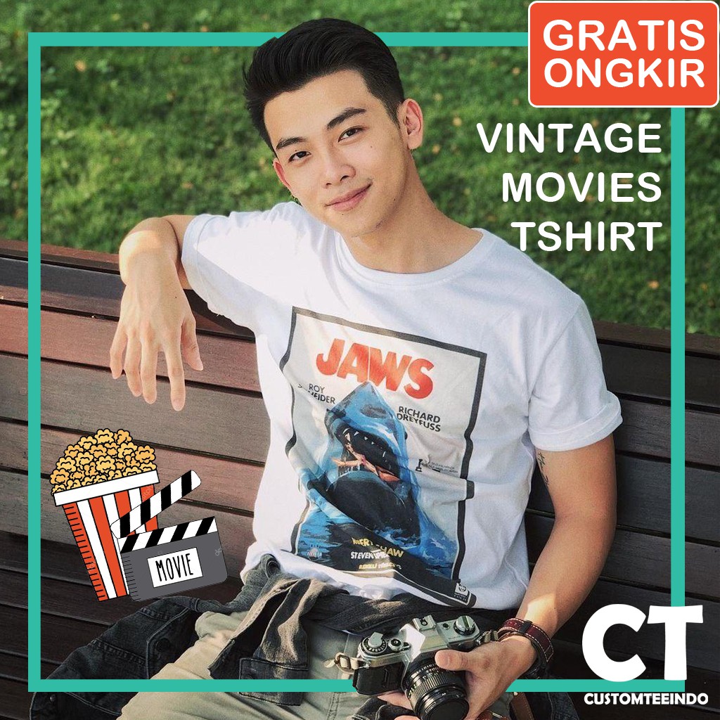 VINTAGE SHIRT / KAOS VINTAGE / BAJU FILM FAVORIT / BAJU FILM MAKER / T SHIRT VINTAGE