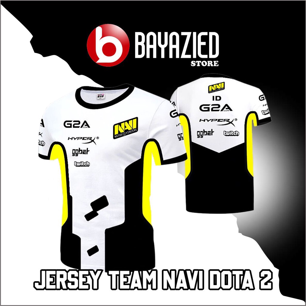 JERSEY TEAM NAVI GAME DOTA 2
