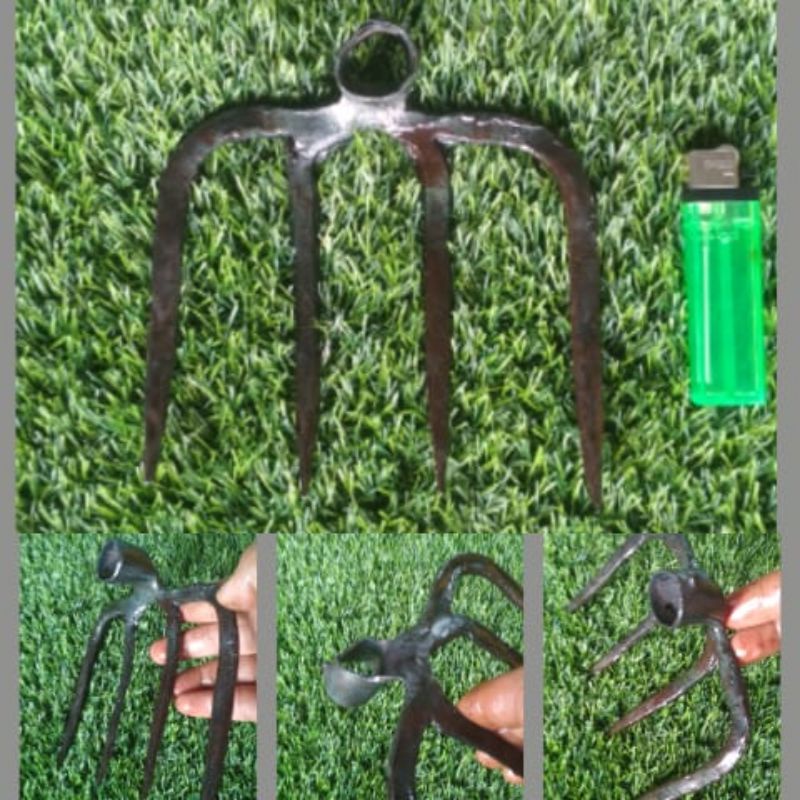 Cangkul garpu alat bantu kebersihan lingkungan dan pertanian dan perkebunan