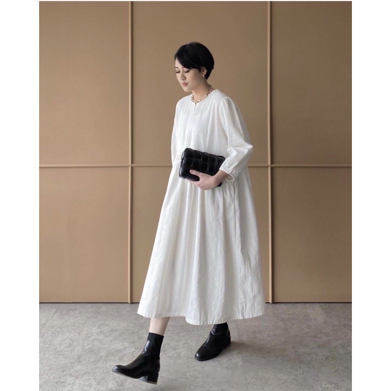 GHIA dress white TRICK & TRICKY