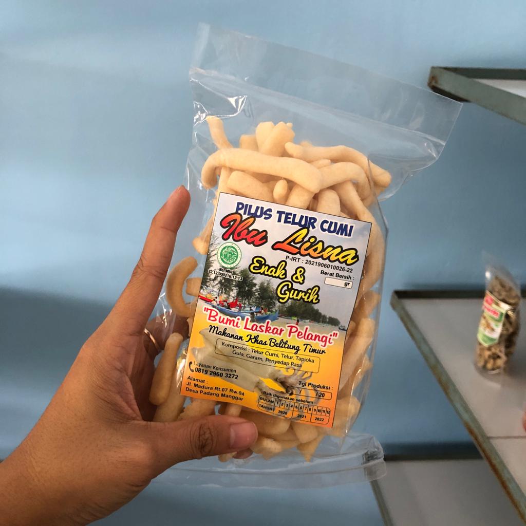 

250gr Pilus Telur Cumi "Ibu Lisna