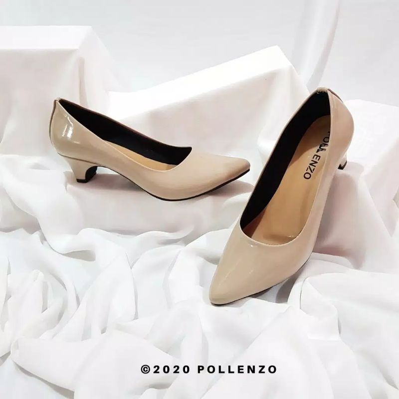 Pollenzo  AMELIA Sepatu Kerja Wanita Pantopel Elegant KIA-001-B