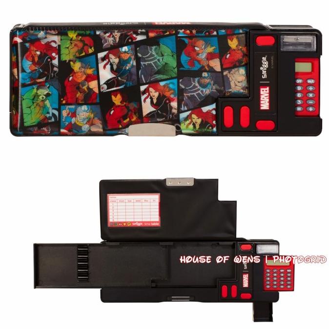 

SMIGGLE MARVEL POP OUT PENCIL CASE ORIGINAL - TEMPAT PENSIL ORIGINAL