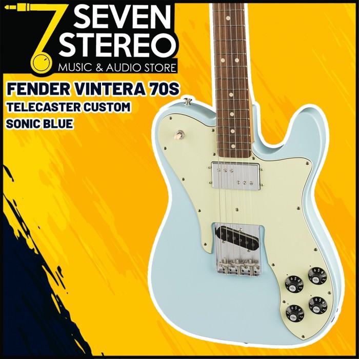 Fender Vintera 70s Telecaster Custom Sonic Blue