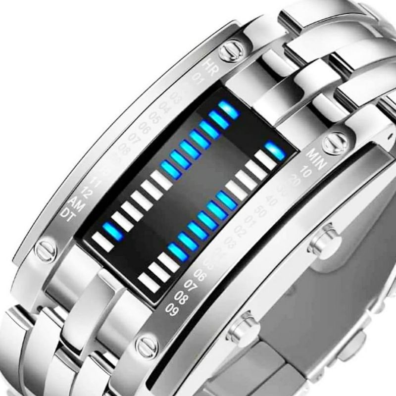 TRENDINGGGGG JAM IRONMAN JAM TANGAN LED JAM TANGAN STAINLISS BAHAN HALUS JAM ANTI AIR