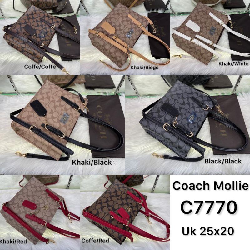 Coach Mollie Premium 25Cm / Coach Mollie Signature