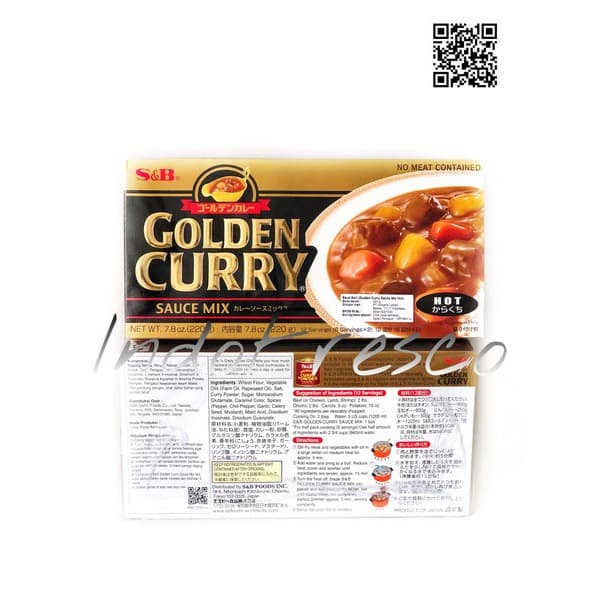 

Fe0Gg Snb Golden Curry Sauce Mix- Bumbu Saus Kari 220G - Hot 75djgbfv